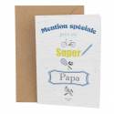 Pflanzbare Karte - Special Papa