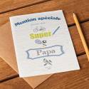 Pflanzbare Karte - Special Papa