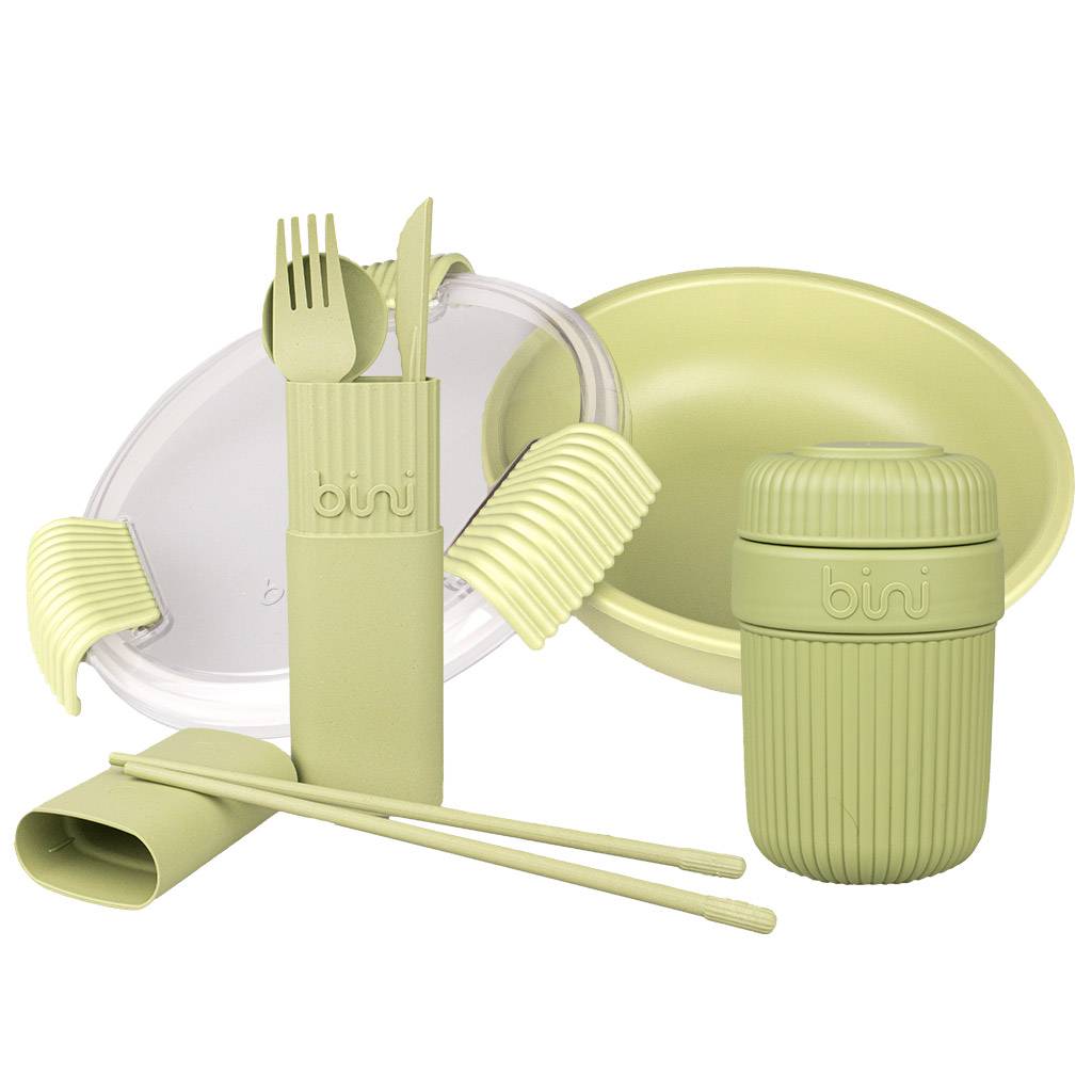 Hellgrün Picknick‑Box