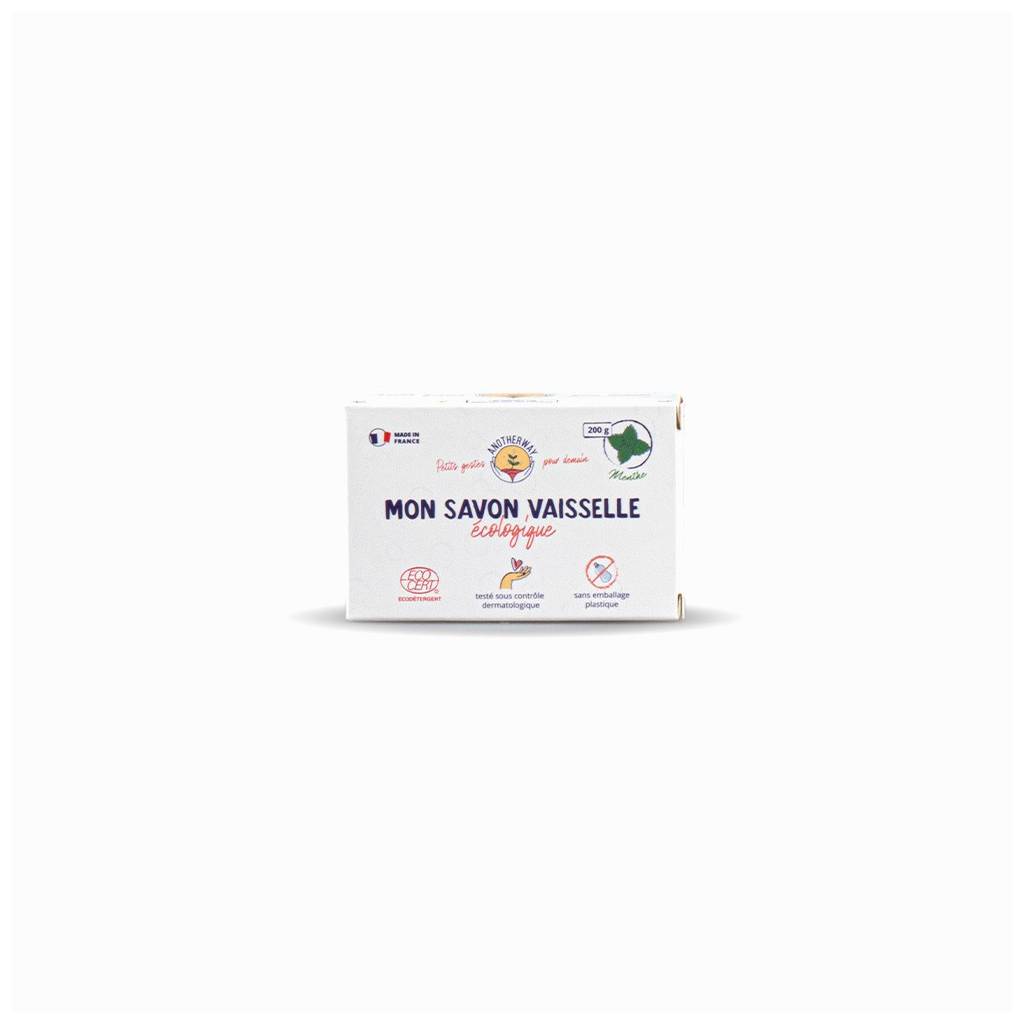 ANOTHER WAY Savon solide VAISSELLE MENTHE - 4MURS