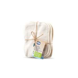 lot de 5 lingettes lavables de côté