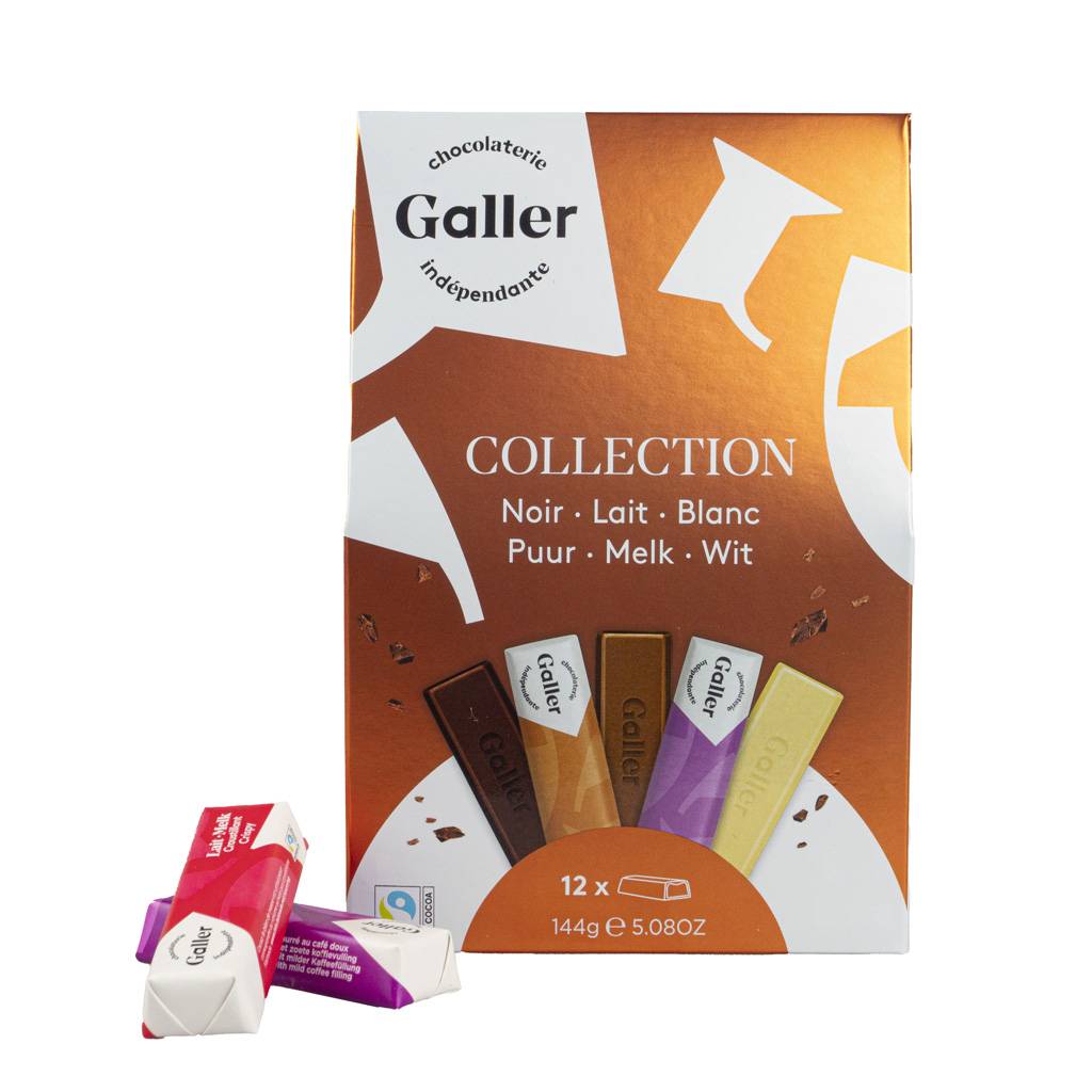 Box of 12 mini chocolate sticks