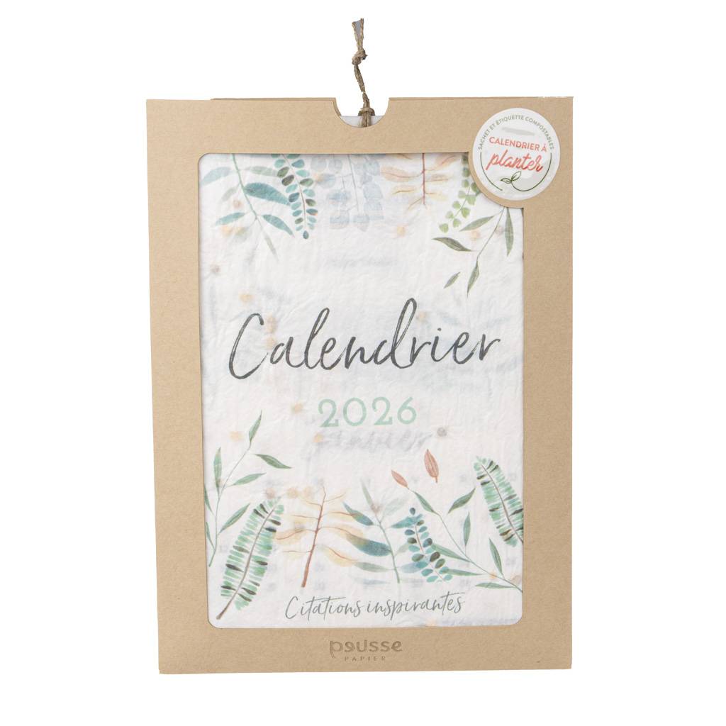 Calendrier à planter 2026