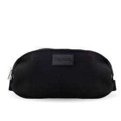 Black toilet bag