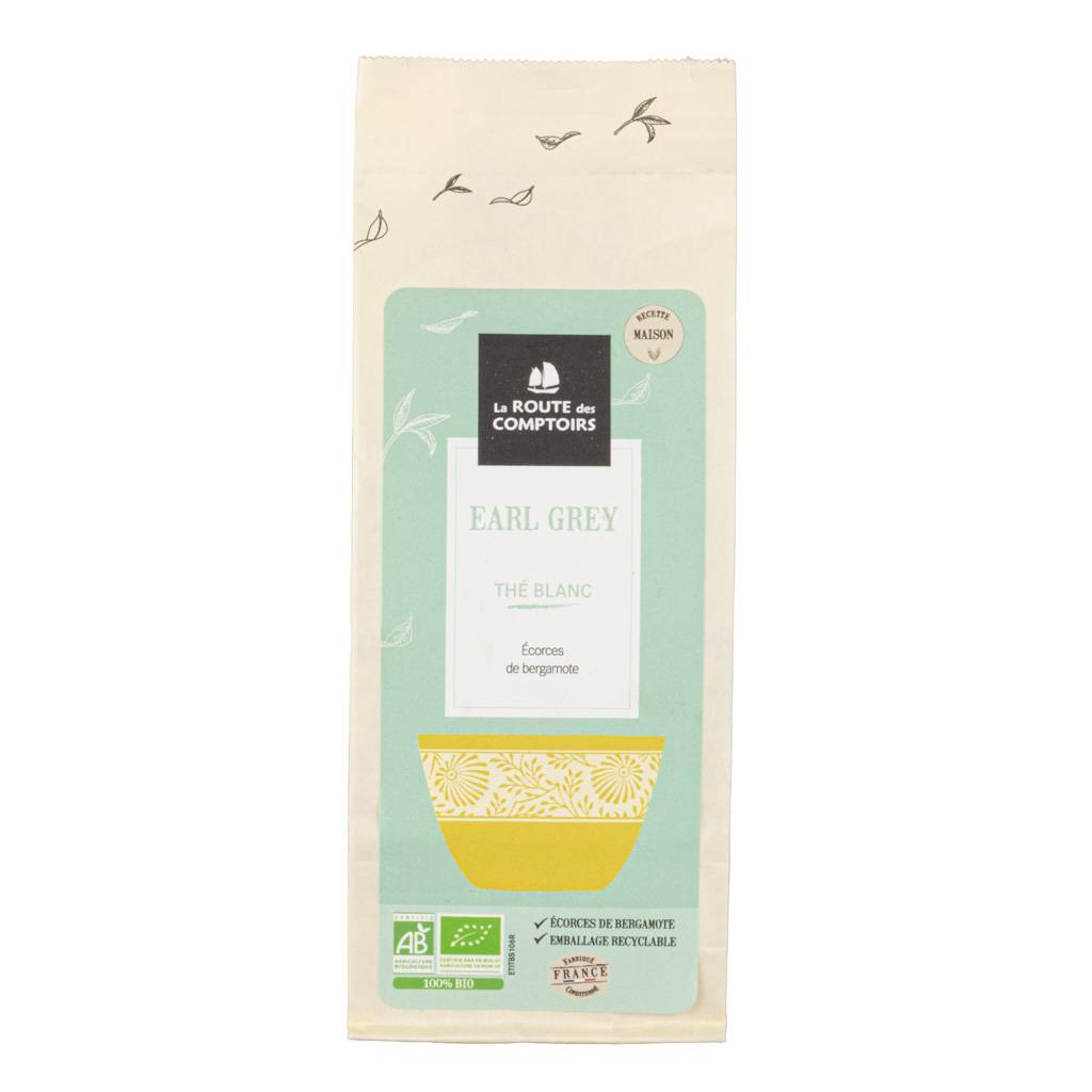 Thé Blanc Earl Grey BIO 100 g