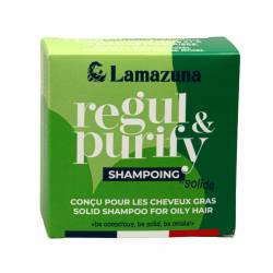 Solid shampoo oily hair