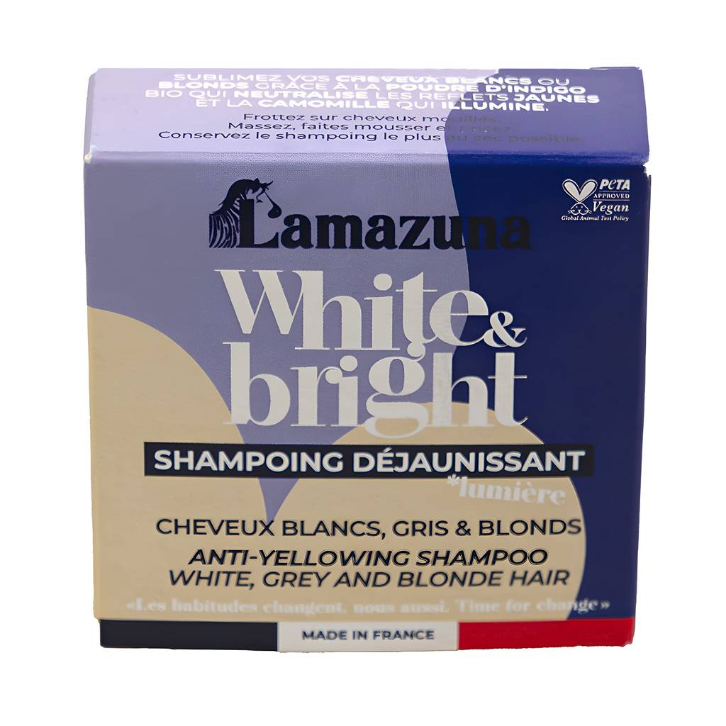 Solid Shampoo for White / Discolored Hair