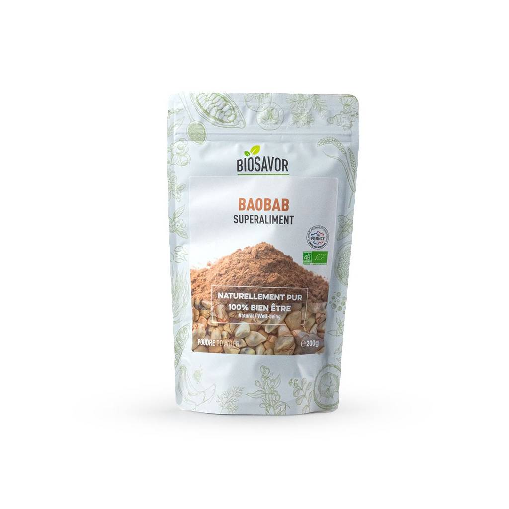 Bio-Baobab-Pulver - 200gr Bio-Baobab-Pulver - 200gr