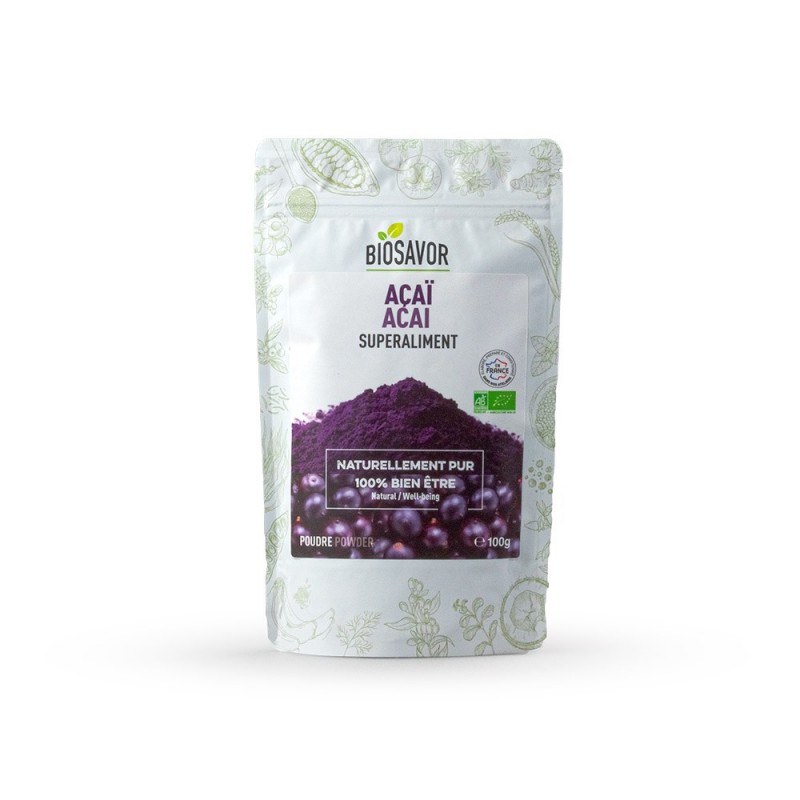 Organic acai powder 100gr - date expired