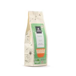 Sachet 100gr de thé vert évasion de côté