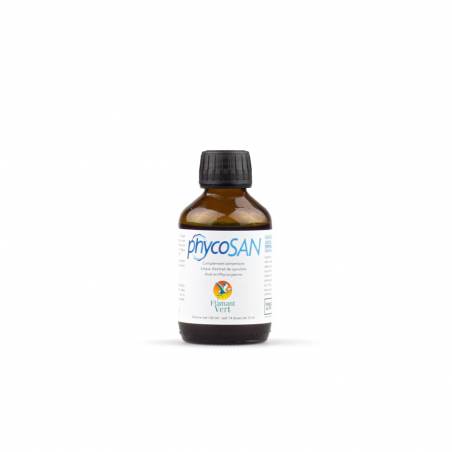 Flacon de spiruline bleue Flacon de spiruline bleue