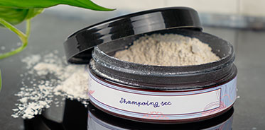 Recette de shampoing sec maison