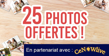 25 photo prints offered during the month of March!