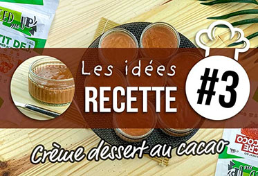 RECIPE n°3: Delicious cocoa cream dessert Essence Box