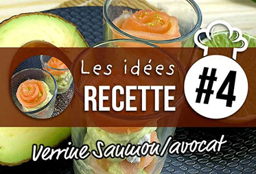RECIPE n°4: Verrine with Salmon, Avocado and Chia Seeds Essence Box