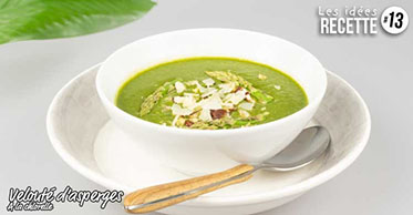 Recipe n°13: Asparagus soup with chlorella