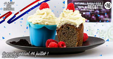 Recette de Cupcake du 14 juillet