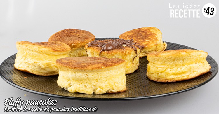 Recette de Fluffy Pancakes Essence Box