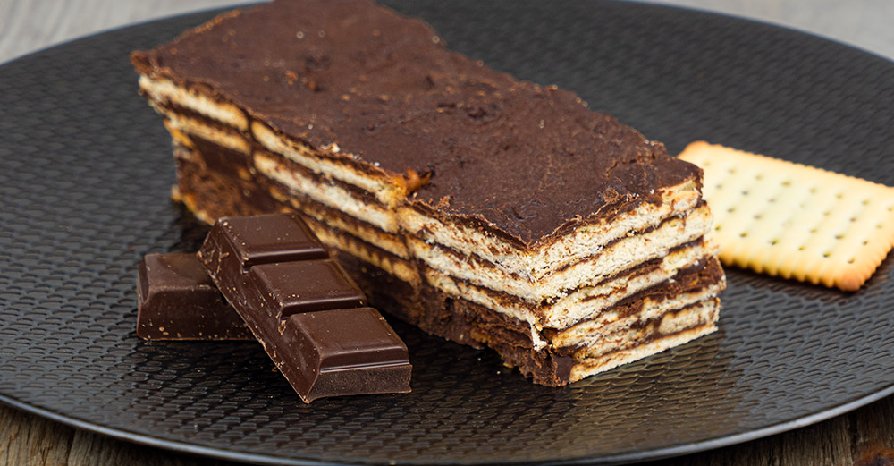 Gâteau aux petits-beurre au chocolat - Recette