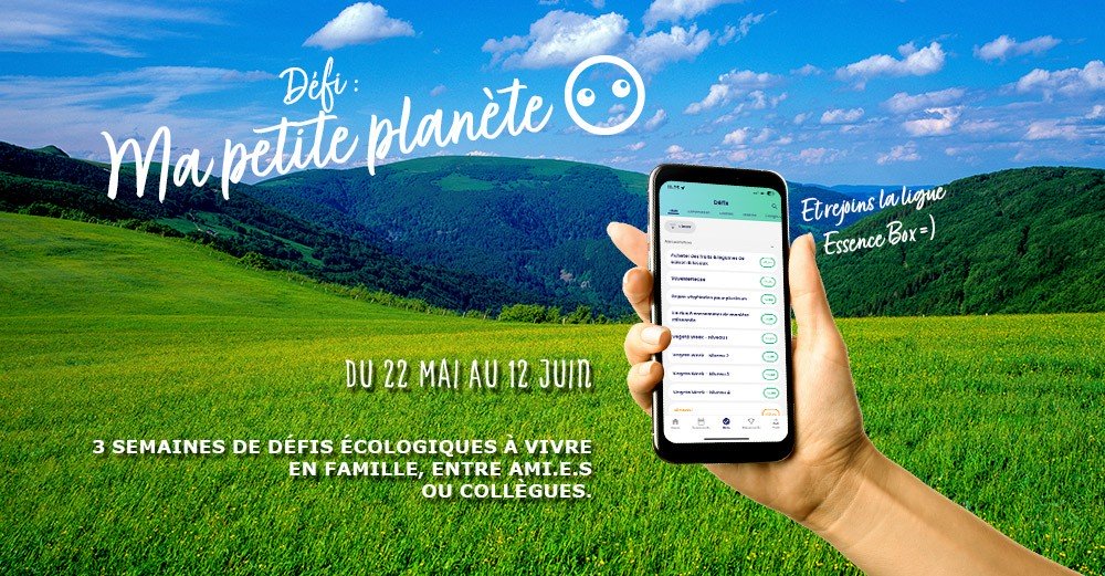 Défi écologique "Ma Petite Planète"  Essence Box