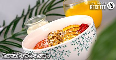 Recipe 19: Smoothie bowl with granola